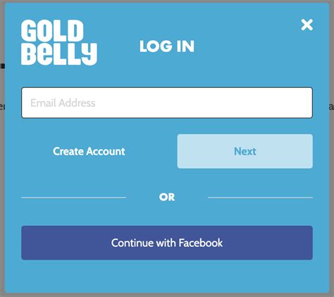 goldbelly login.